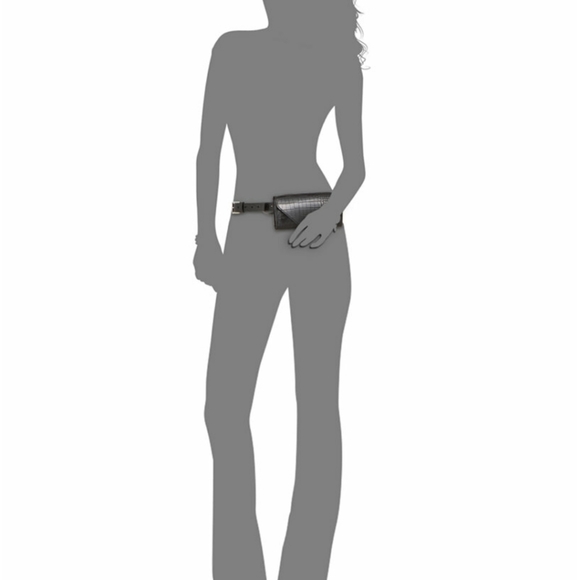 DKNY Croc-Embossed Belt Bag - Picture 2 of 3